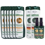 Kit Guanxuma 6 X Shampoo Para Cabelos Secos 2 X Condicionador 2 X Tônicos Capilar - Vedis