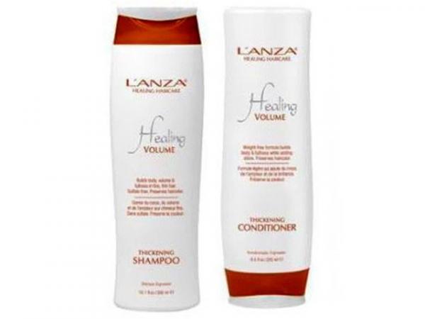 Kit Healing Volume C/ Shampoo Anti-Volume 300ml - Condicionador 250ml - LAnza
