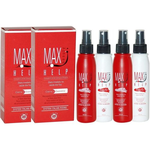 Kit Help Max Beauty 120 Ml - Caixa com 2 Kits