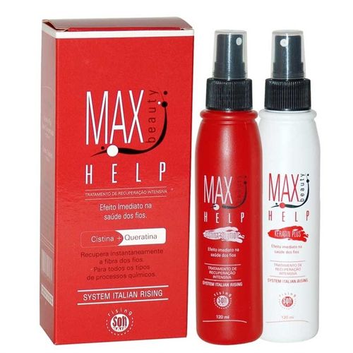 Kit Help Max Beauty: Cistina 120ml + Queratina 120ml