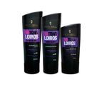 Kit Hidrabell 50 Tons de Loiro Shampoo 500ml Condicionador 400g Leave-in 285g