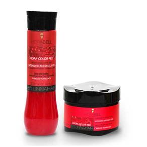 Kit Hidrabell - Hidra Color Red Shampoo 300ml + Máscara 300g