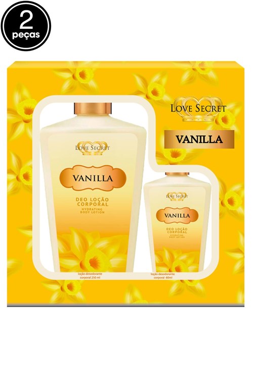 Kit Hidratante Vanilla Love Secret 310ml