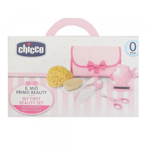 Kit Higiene Bebê Chicco Rosa
