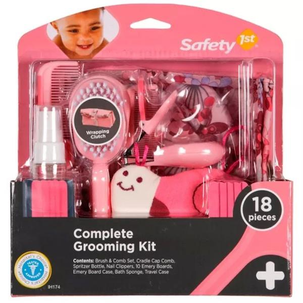 Kit Higiene Beleza Rosa 18 Peças para Bebê Safety 1st S174ih - Dorel