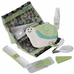 Kit Higiene e Beleza Safety 1st S211IH Verde - 18 Peças