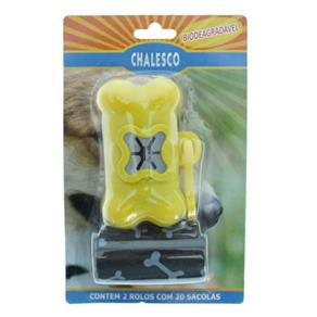 Kit Higiene para Coleiras (cata Caca) - Amarelo