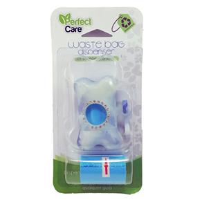 Kit Higiene para Coleiras com Chaveiro Porta Saquinho Coletor de Fezes Perfect Care
