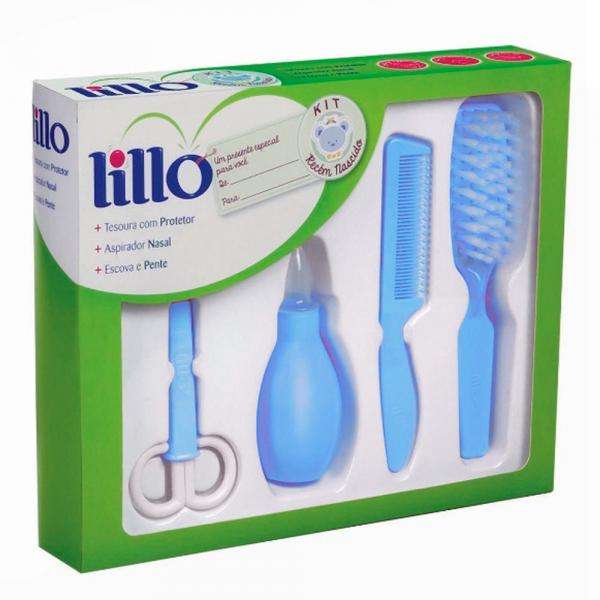 Kit Higiene Recém Nascido Azul Lillo - Lillo