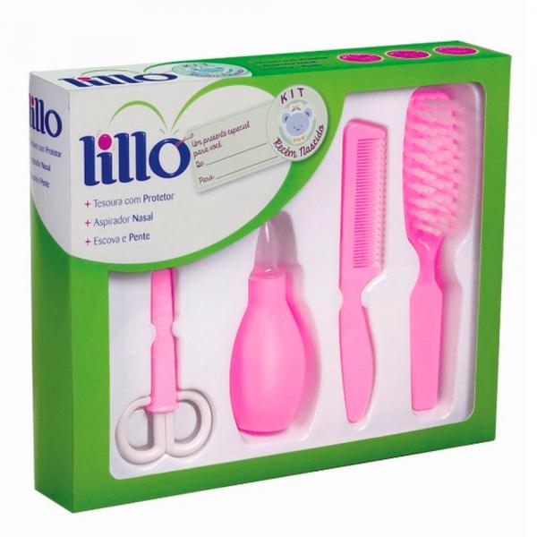Kit Higiene Recém Nascido Rosa Lillo - Lillo