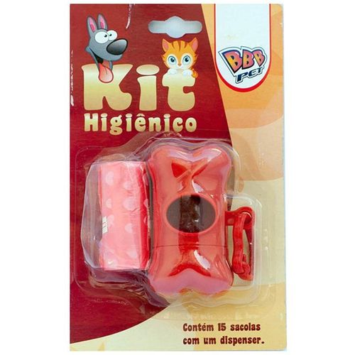Kit Higienico Coleiras Cata Caca Coco Formato Ossinho - Verm