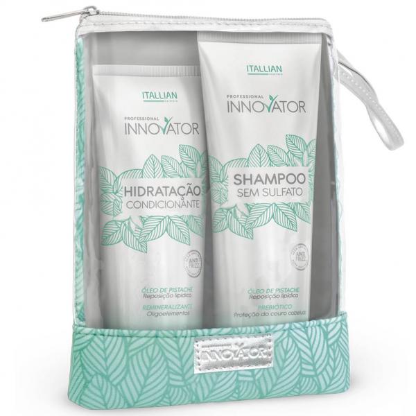 Kit Home Care Innovator - Shampoo 280 Ml + Hidratação Condicionante 250 Ml - Itallian Hairtech