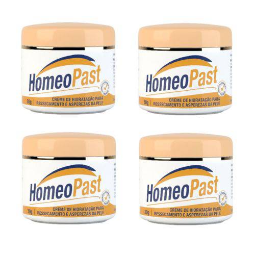 Kit Homeopast Creme Hidratante 30ml 04 Unidades