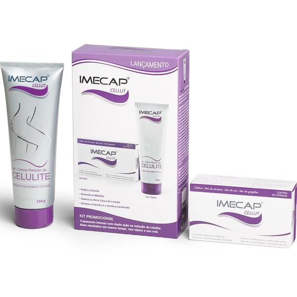 Kit Imecap Cellut para Celulite Creme 250g + 60caps - Divcom Pharma
