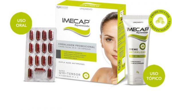 Kit Imecap Rejuvenescedor Creme 35g + 30 Cápsulas - Divcom Pharma
