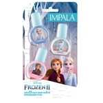 Kit Impala Esmaltes Infantil Disney Frozen II Conjunto 2 - com 3 unidades