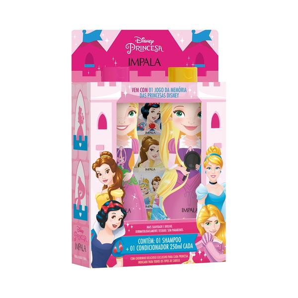 Kit Impala Princesas Rapunzel - Shampoo + Cond 250ml