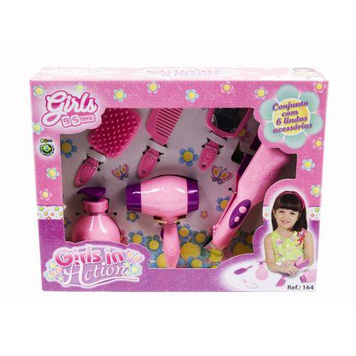 Kit Infantil Beleza Girls In Action 164 - Bs Toys