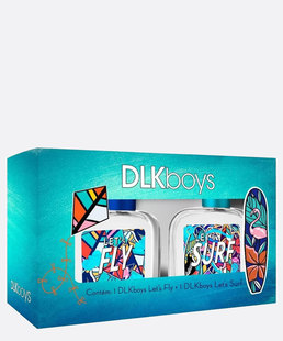 Kit Infantil Côlonia DLK Boys Lets Fly & Lets Surf Delikad 2x30ml
