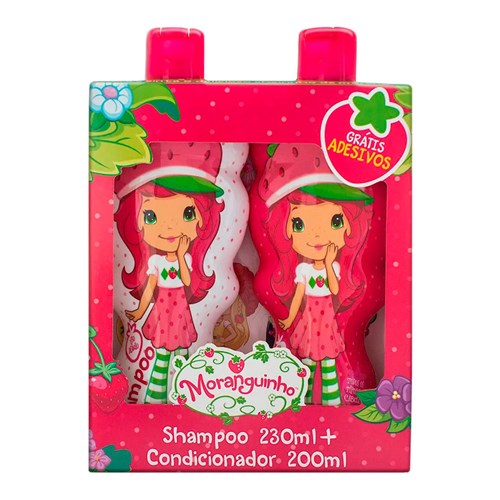 Kit Infantil Moranguinho - Shampoo 230Ml + Condicionador 200Ml
