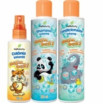 Kit Infantil Natubelly Cosméticos Shampoo Condicionador e Perfume