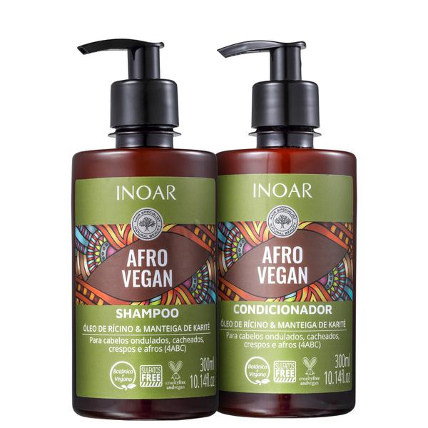 Kit Inoar Afro Vegan Duo (2 Produtos)