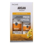 Kit Inoar Argan Infusion Cachos Perfeitos Shampoo 500ml e Condicionador 250ml