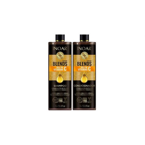Kit Inoar Blends Vitamina C Shampoo e Condicionador - 1l