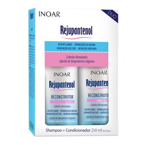 Kit Inoar Rejupantenol Shampoo + Condicionador 250ml