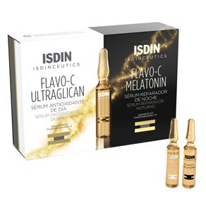 Kit Isdinceutics Isdin - Flavo-C Melatonin + Flavo-C Ultraglican Kit