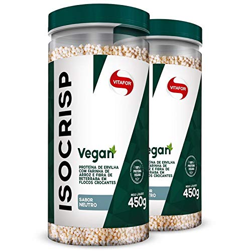 Kit 2 Isocrisp Vegano Vitafor 450g