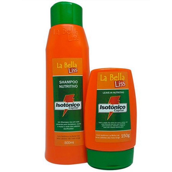 Kit Isotônico La Bella Liss Shampoo 500ml e Leave-in 150g
