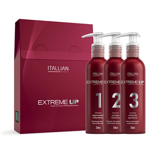 Kit Itallian Extreme Up Hair Clinic - 3 X 230ml