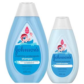 Kit Johnson`s Baby Cheirinho Prolongado - Shampoo 400ml + Condicionador 200ml