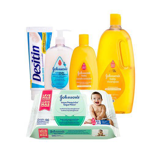 Kit Shampoo Johnsons Baby Regular 200ml com 6 Unidades