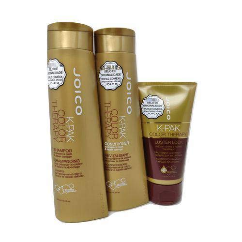 Kit Joico K-pak Color Therapy (shampoo + Condicionador + Máscara)