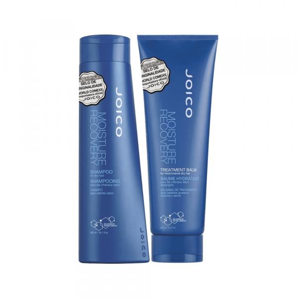 Kit Joico Moisture Recovery para Hidratar Cabelos Secos (shampoo + Máscara)