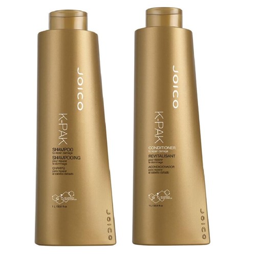 Kit Joico Shampoo K-PAK To Repair Damage + Condicionador 1 L