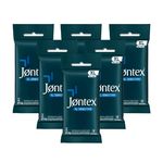 Kit Jontex Preservativo Lubrificado Xl Sensitive C/6 - 6 Unid.