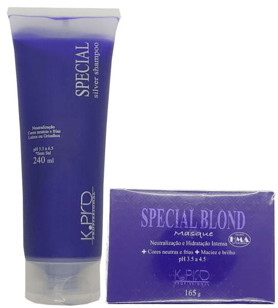 Kit K.Pro Special Silver Shampoo e Máscara