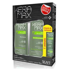 Kit Keramax Shampoo+Condicionador Bio Blindagem