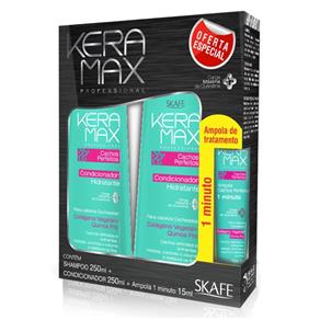 Kit Keramax Shampoo+Condicionador Cachos Perfeitos