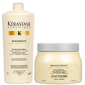Kit Kérastase Densifique Densité - Shampoo + Máscara + Pump