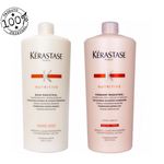 Kit Kérastase Nutritive Magistral Shampoo + Condicionador - 1000ml (02 Produtos)