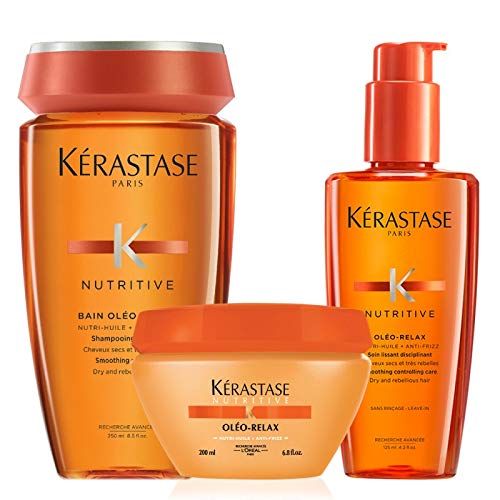 Kit Kérastase Nutritive Oléo - Relax Shampoo + Máscara + Leave-in