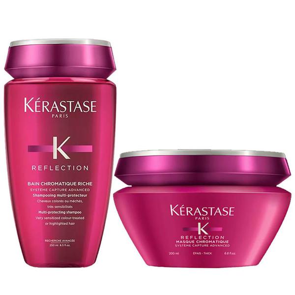 Kit Kérastase Reflection Chromatique Cabelos Grossos Shampoo 250ml + Máscara 200ml - Senscience