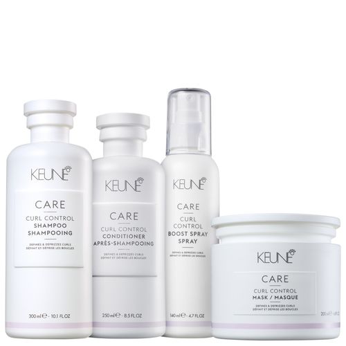 Kit Keune Care Curl Control Completo (4 Produtos)