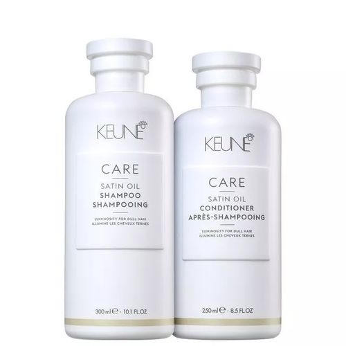 Kit Keune Care Satin Oil Shampoo 300ml + Condicionador 250ml
