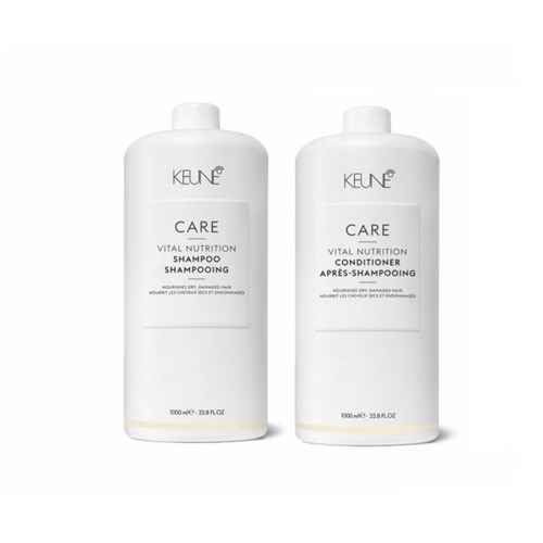Kit Keune Care Vital Nutrition Shampoo e Condicionador 1L
