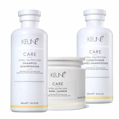 Kit Keune Care Vital Nutrition Trio (3 Produtos)